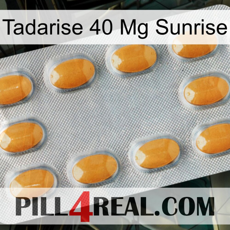 Tadarise 40 Mg Sunrise cialis3